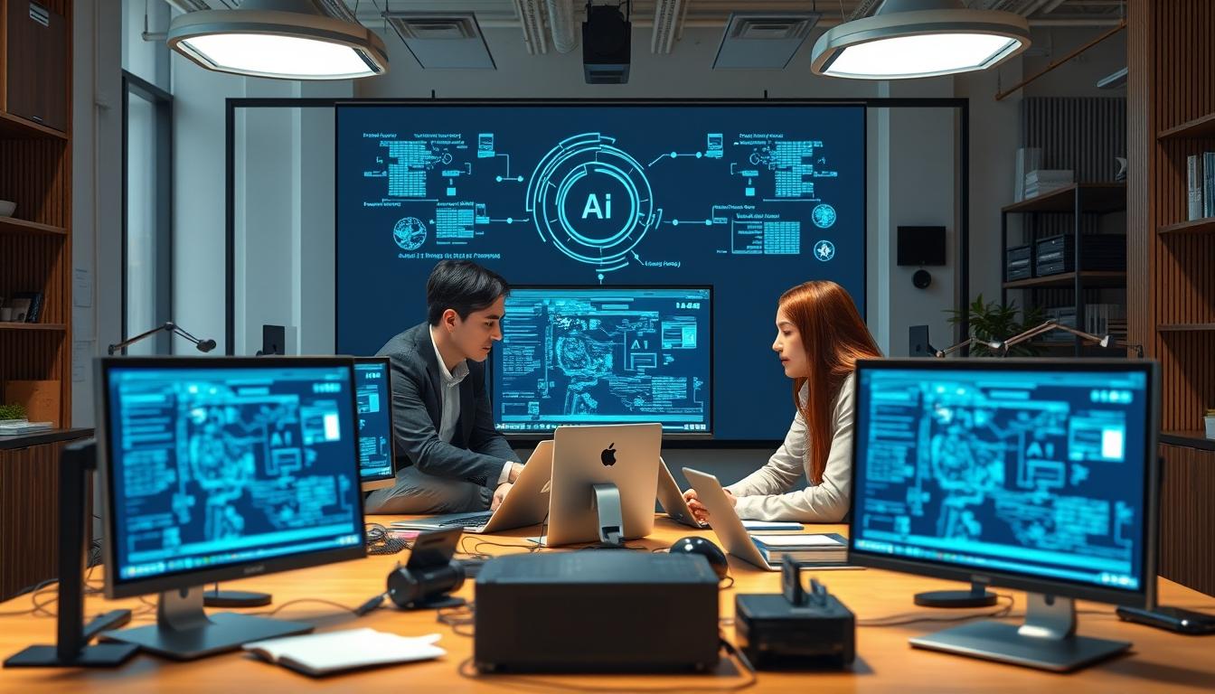 AI software platform and intelligent automation tools